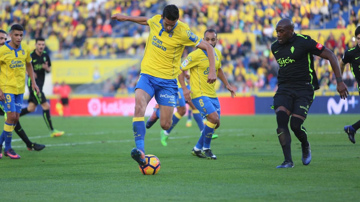 FOTOGALERÍA | Encuentro entre Las Palmas y el Sporting de Gijón