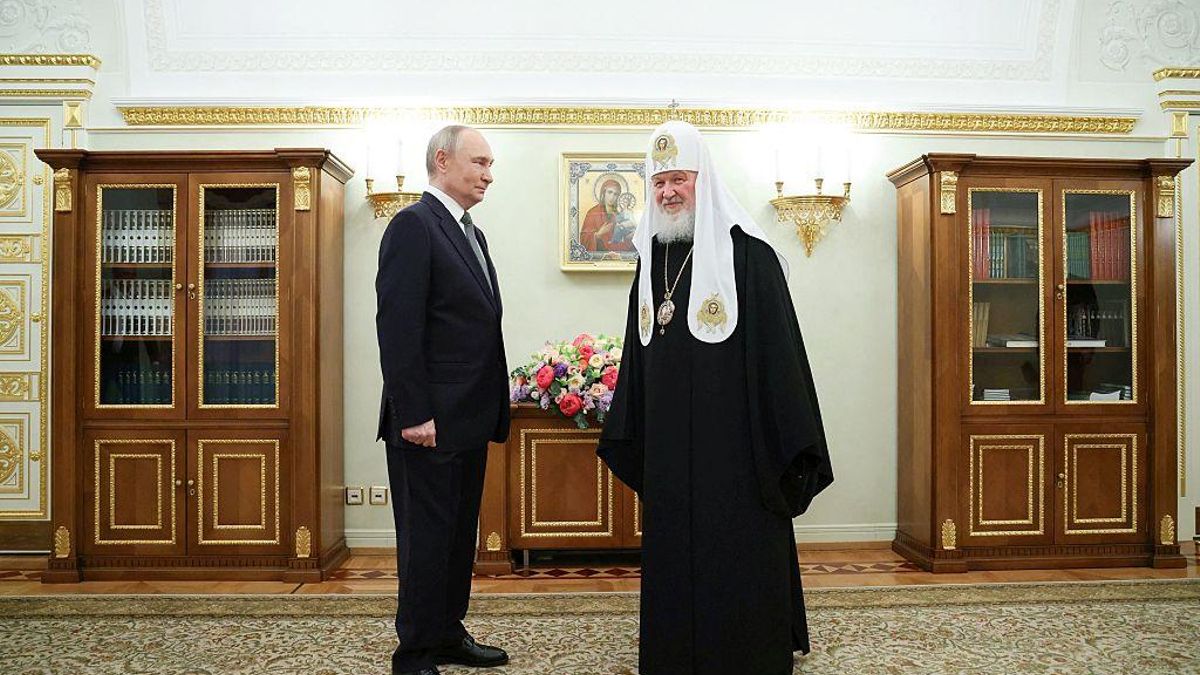 El presidente Putin junto al patriarca Kirill en una imagen de archivo.