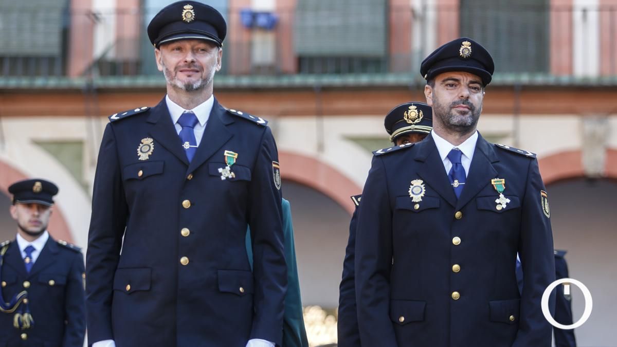 Acto de la Policía Nacional para celebrar su patrón, los Santos Ángeles Custodios