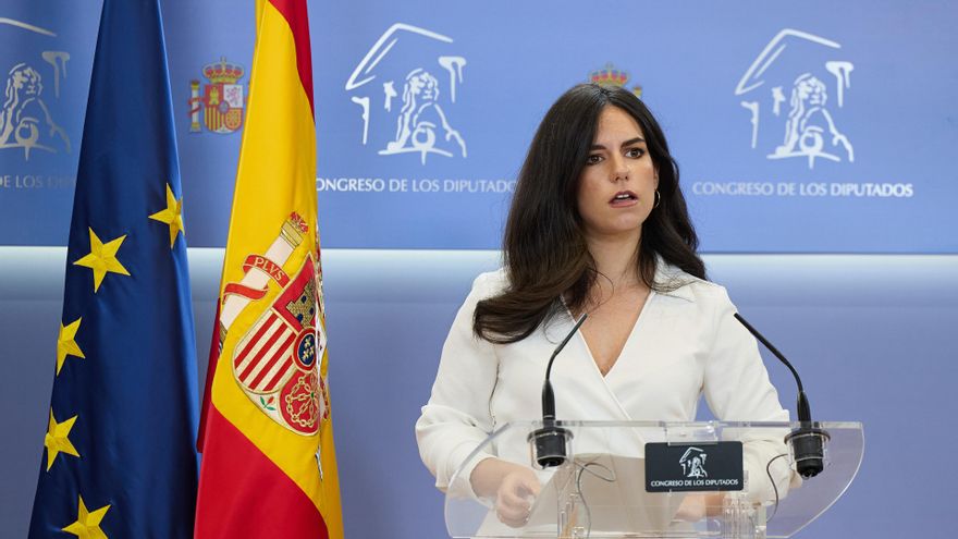 La portavoz de VOX en el Congreso, Pepa Millán, a 17 de junio de 2025, en Madrid (España).