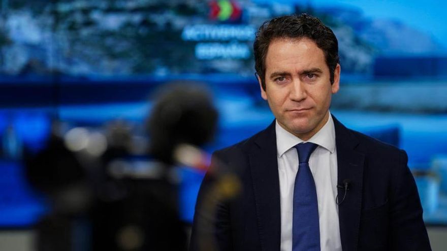 El secretario general del PP, Teodoro García Egea.