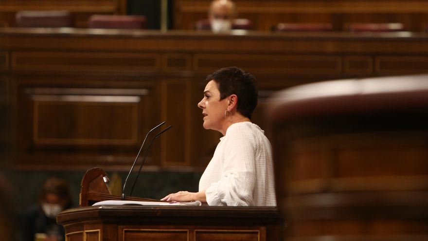 La portavoz de EH Bildu en el Congreso, Mertxe Aizpurua.