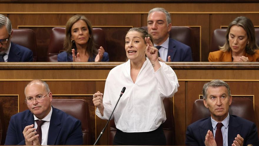 La portavoz del PP en el Congreso, Ester Muñoz.