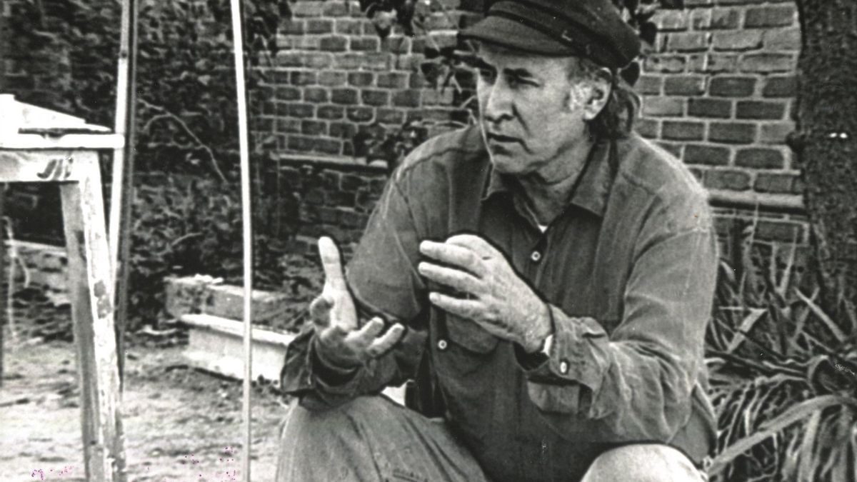 El pintor santanderino Enrique Gran.