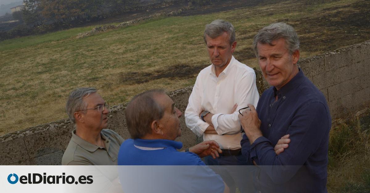20 años de política de Feijóo con el fuego: de la foto falsa de la Nasa a las “muertes del bipartito” y las “tramas incendiarias”