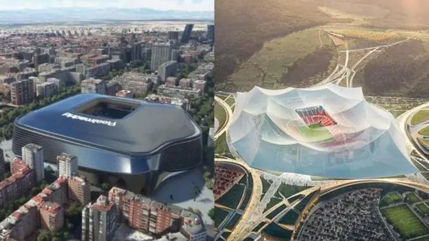 Partida por el gran partido: Madrid aspira a la final del Mundial 2030, pero Marruecos ultima el mayor estadio del mundo