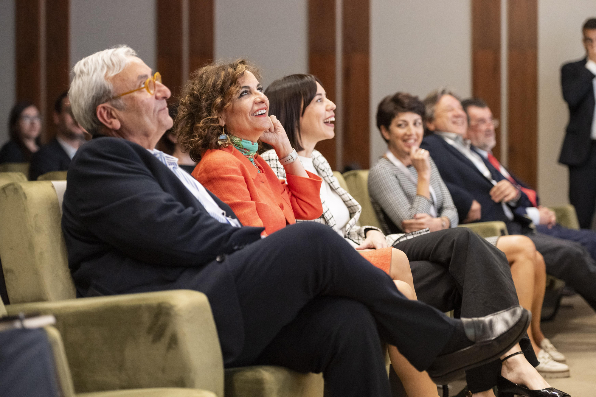 Momentos previos a la clausura de “Fondos Europeos IV: innovación para un crecimiento sostenible”