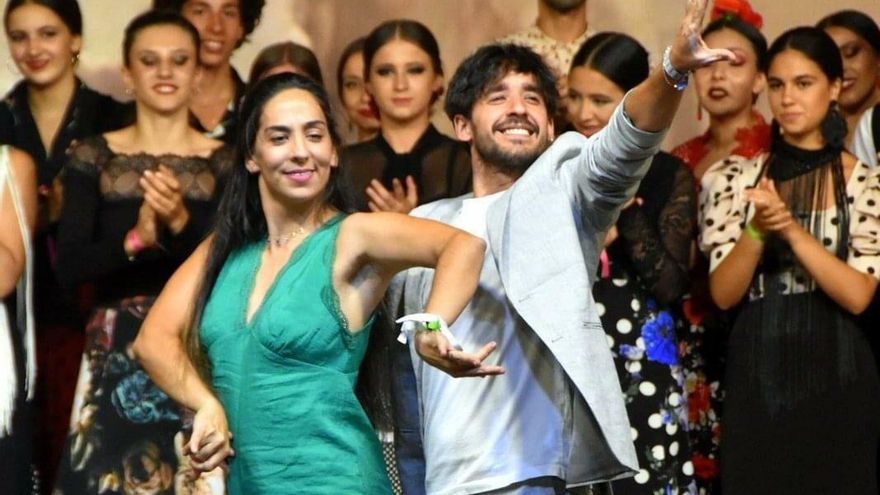 La bailaora María Farelo y el bailaor Cristian Pérez, directores de Campamento Flamenco / Fotografía: cedida