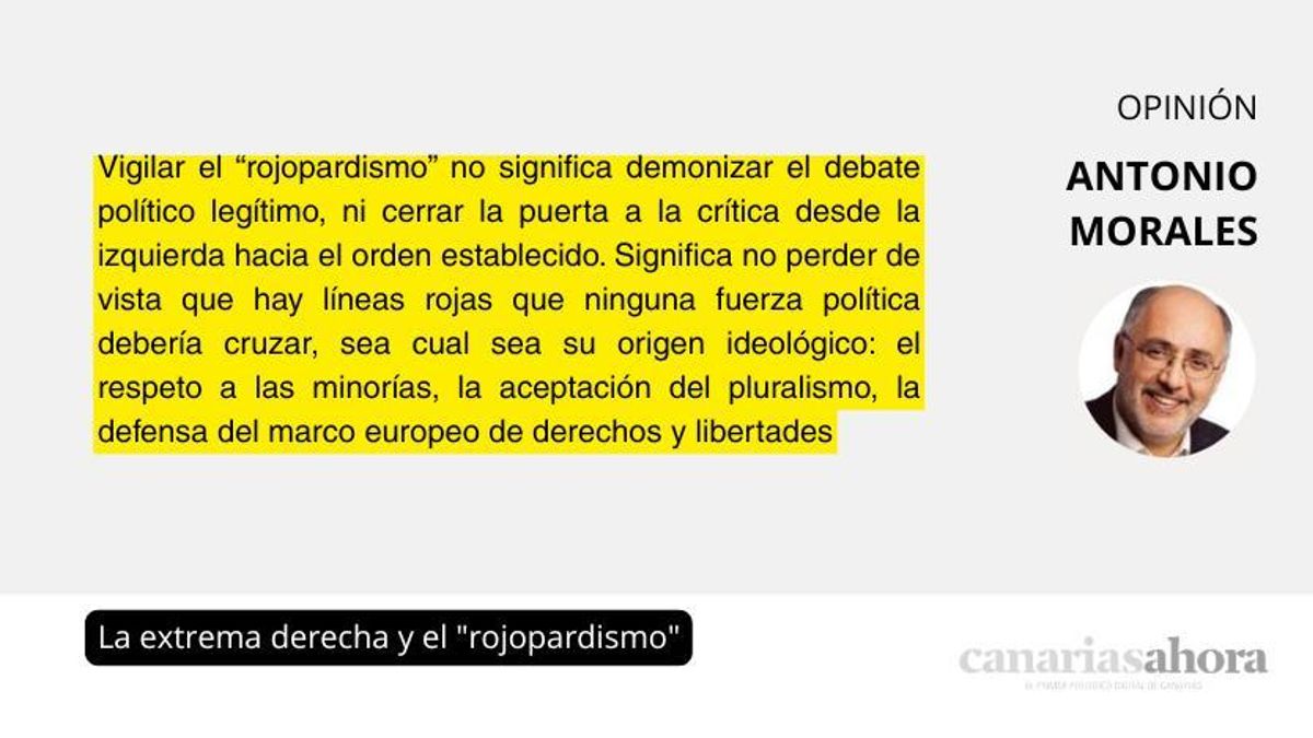 La extrema derecha y el "rojopardismo"