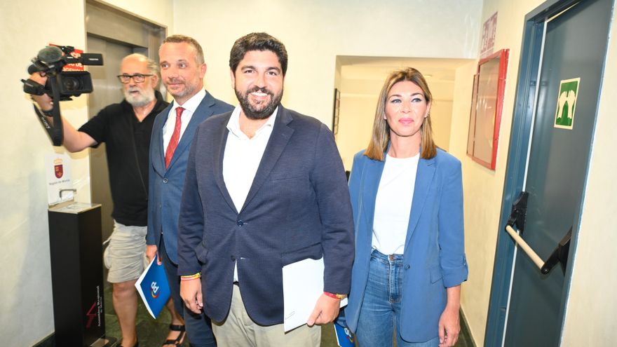 PP y Vox, más cerca de un acuerdo en Murcia pero de momento sin consejeros de Abascal en el Gobierno de López Miras