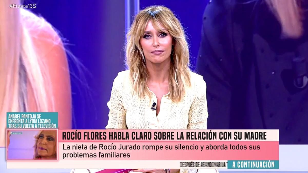 Emma García replica a Rocío Flores y señala "la realidad" tras sus palabras  en 'De Viernes': "Lo ha visto en la tele"