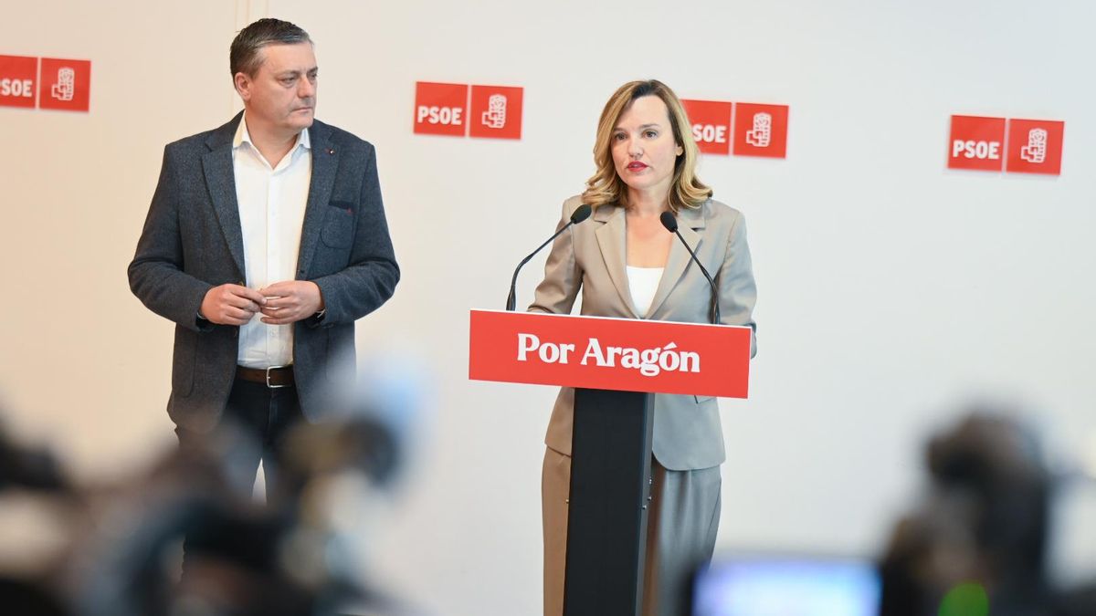 Cara a cara entre Alegría y Azcón: la líder del PSOE aragonés será quien participe en la ronda de contactos para las cuentas