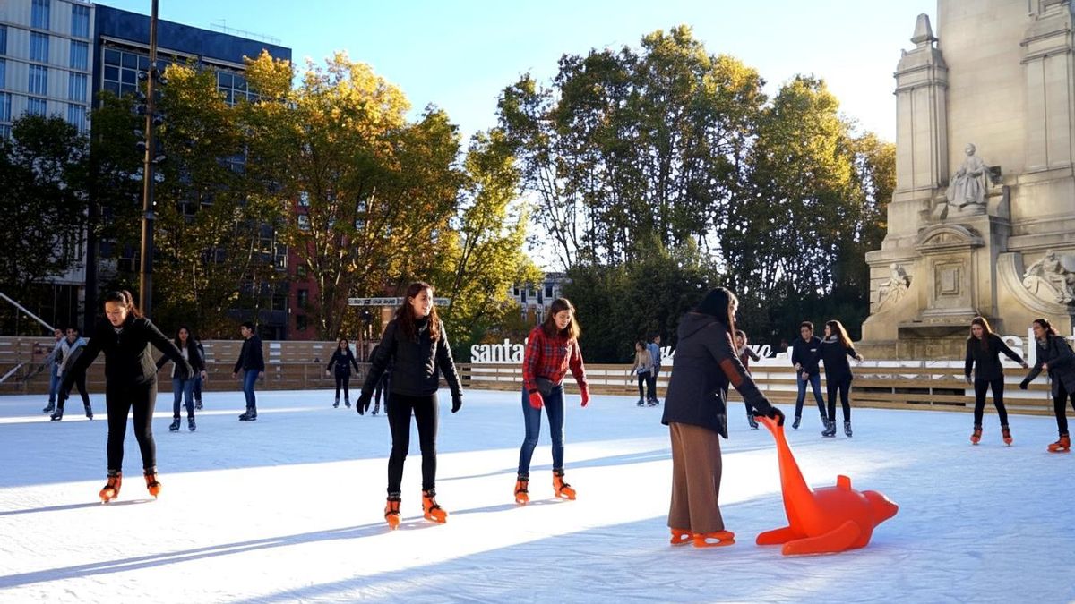 Pista de hielo de 'La Navideña' 2025