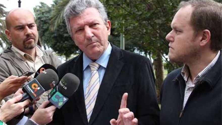Pedro Quevedo y José Eduardo Ramírez. (NUEVA CANARIAS)