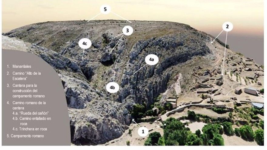 Hallan en Deza, en Soria, una ciudad celtibérica y un campamento romano ocultos durante dos milenios
