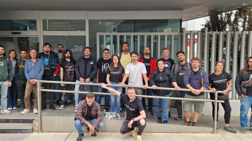 Empleados de una contrata de Aragón TV denuncian la vulneración del derecho a huelga: "Nos suplieron con otra empresa"