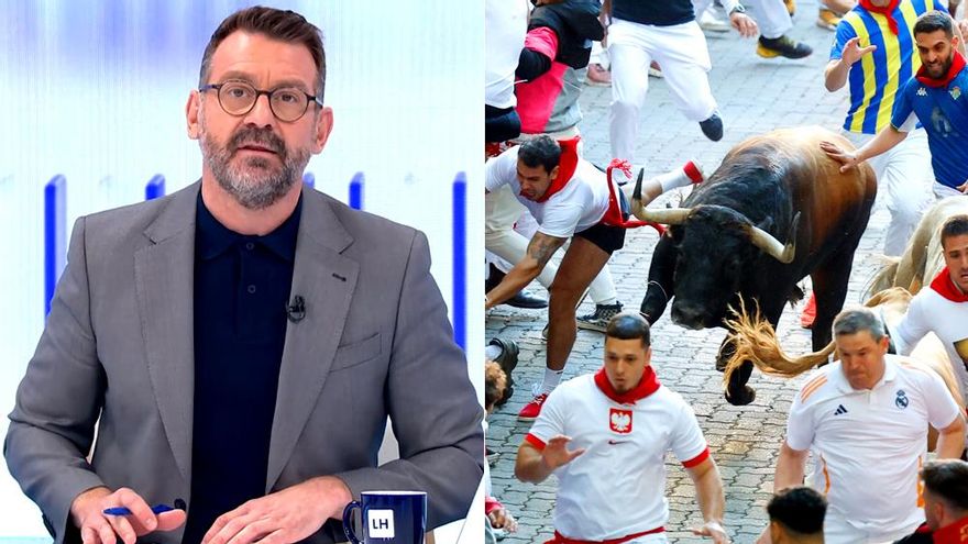 'La hora de La 1' (21.6%) aprovecha la fuerza de los Sanfermines (53.7%) para firmar su mejor cuota del año