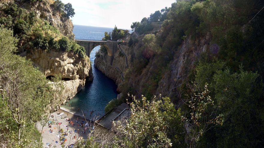 El famoso Fiordo de Furore.