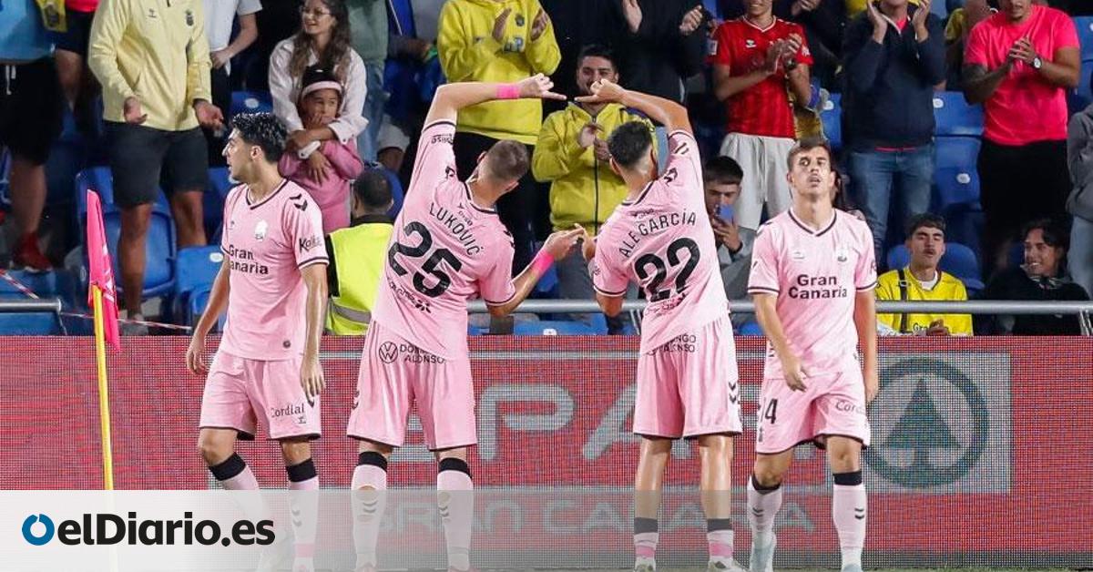 Las Palmas supera al Eibar y duerme en puesto de ascenso