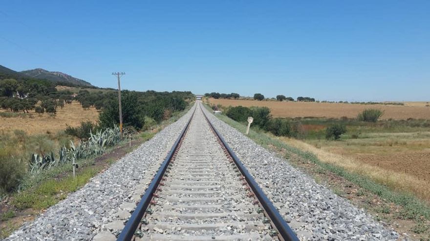 La vía, ya mejorada