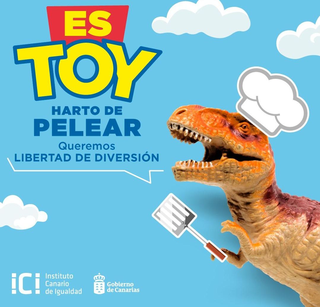 Imagen de la campaña del ICI contra el sexismo en juguetes