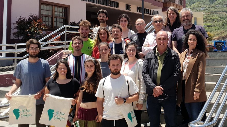 Puntallana acoge las prácticas del máster de Biodiversidad en Áreas Tropicales de la Universidad Internacional Menéndez Pelayo