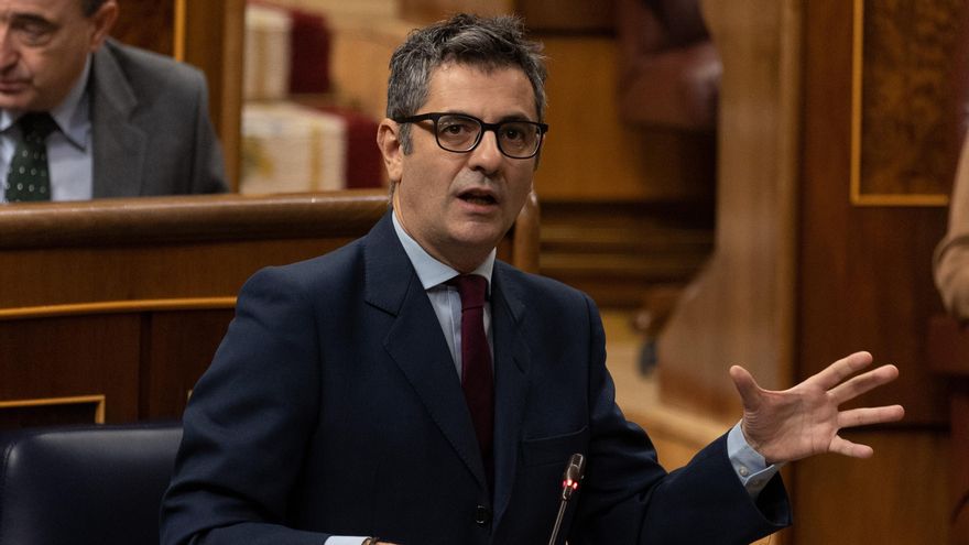 El ministro de la Presidencia, Relaciones con las Cortes y Memoria Democrática, Félix Bolaños.