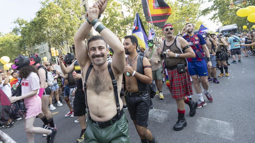 Más de 150.000 personas participan en el desfile del orgullo Pride de Barcelona
