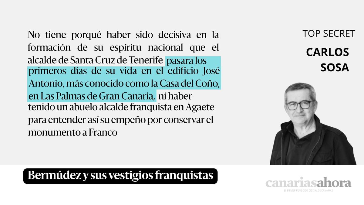 Bermúdez y sus vestigios franquistas
