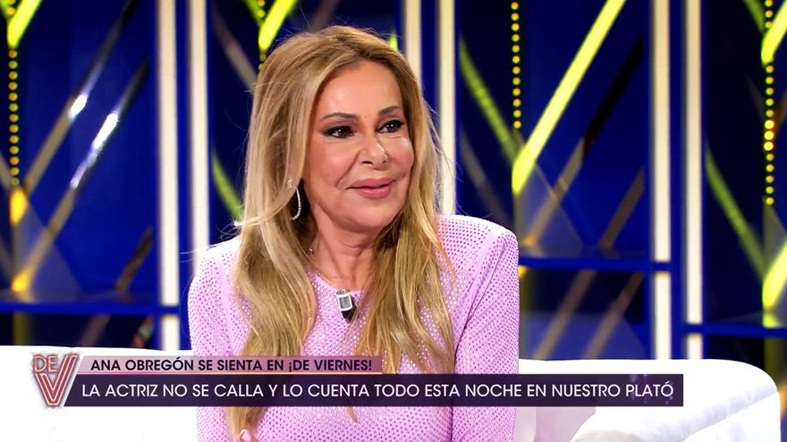 Ana Obregón confiesa por qué aceptó hablar en 'De Viernes' y lanza una pulla a otros programas