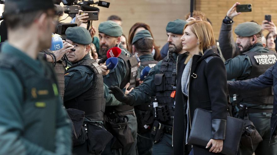 Pradas llega al juzgado