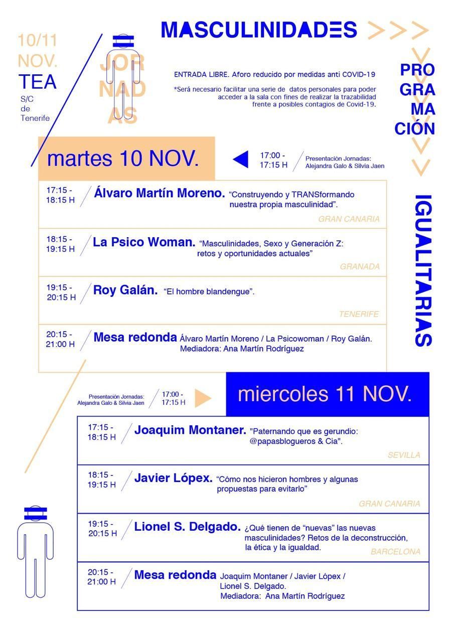 Jornadas Masculinidades Igualitarias.
