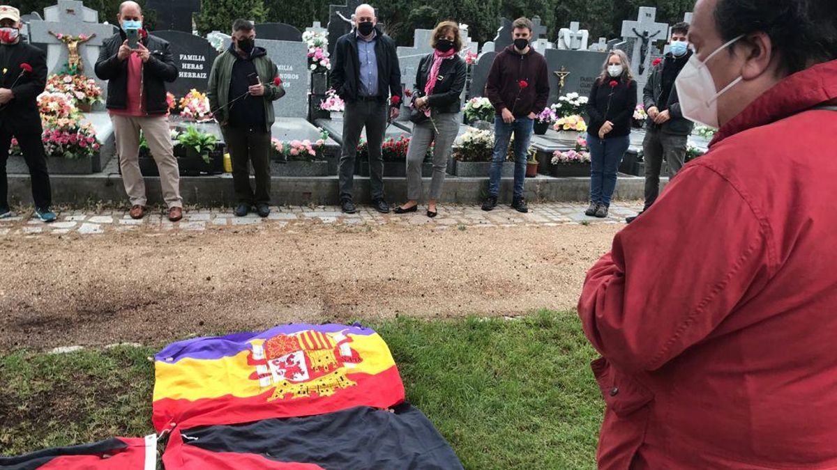 Así ha sido el homenaje en Guadalajara a Emeterio Sanzo, represaliado vasco del franquismo