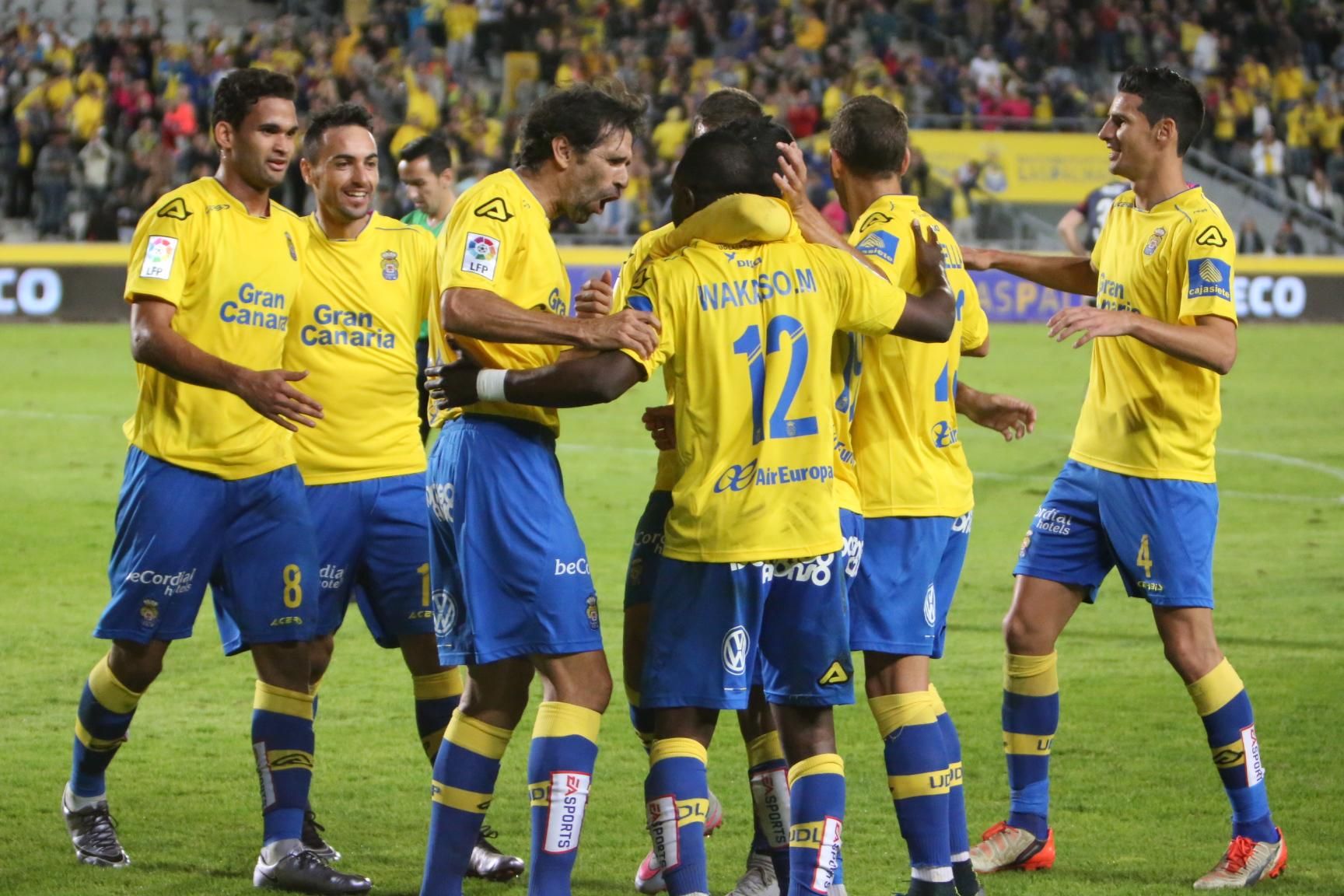 Partido de vuelta de la Copa del Rey entre la UD Las Palmas y el Eibar en el Estadio de Gran Canaria.