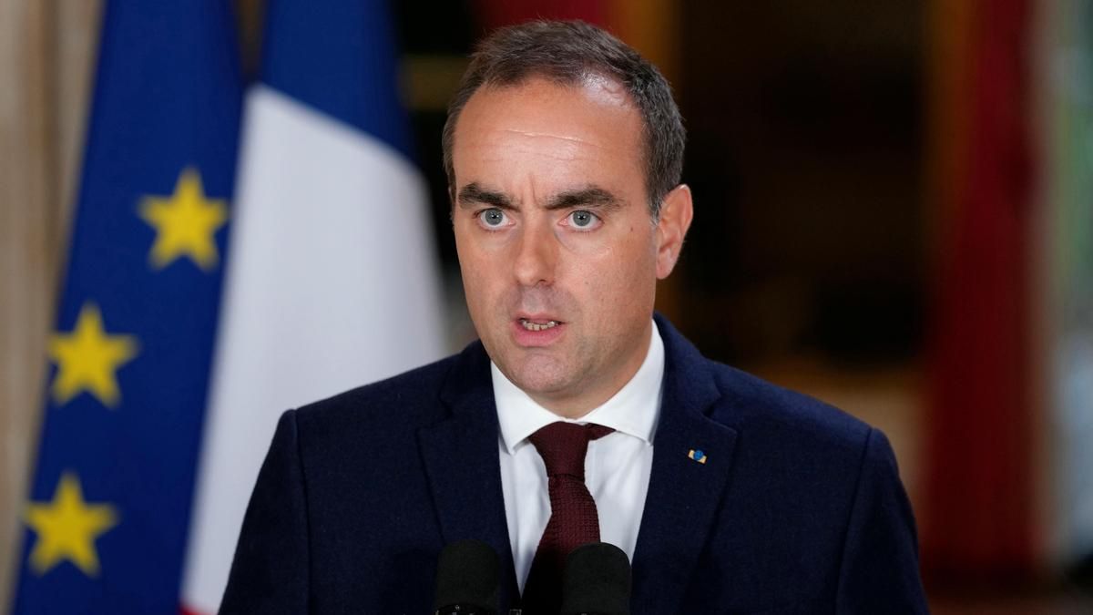 El primer ministro francés, Sebastien Lecornu.
