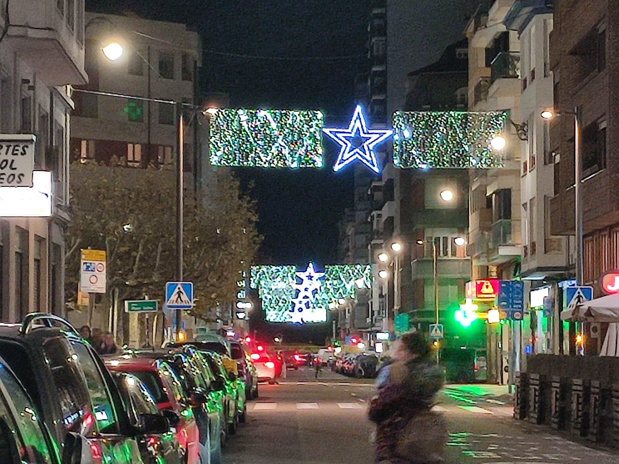 Las imágenes de cómo brilla la Navidad en el centro de León