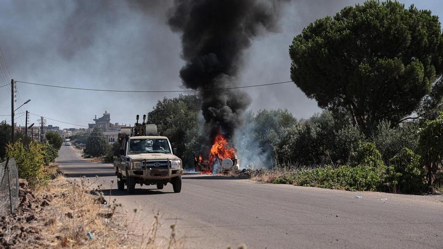 Israel ataca instalaciones militares en Damasco tras bombardear el sur de Siria