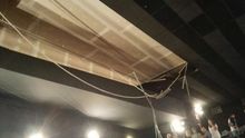 El techo del Proyecciones se cayó porque "uno de los tornillos del anclaje cedió"