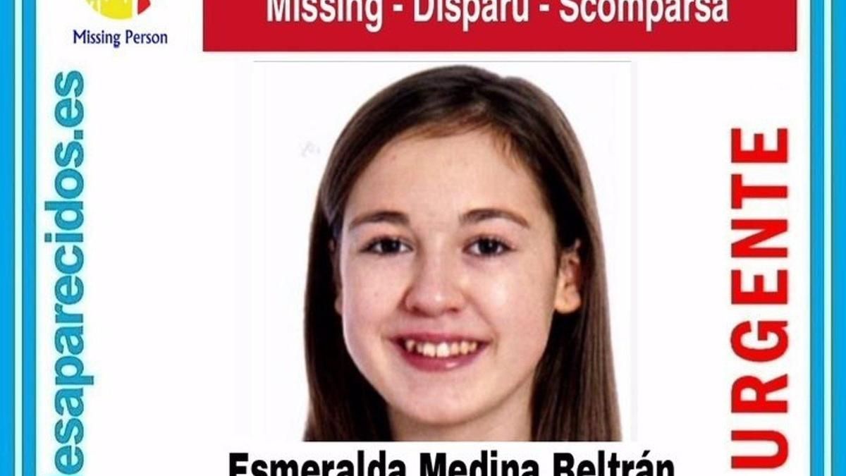 Información de búsqueda de una menor que se encuentra desaparecida en Soria desde el pasado 28 de febrero.