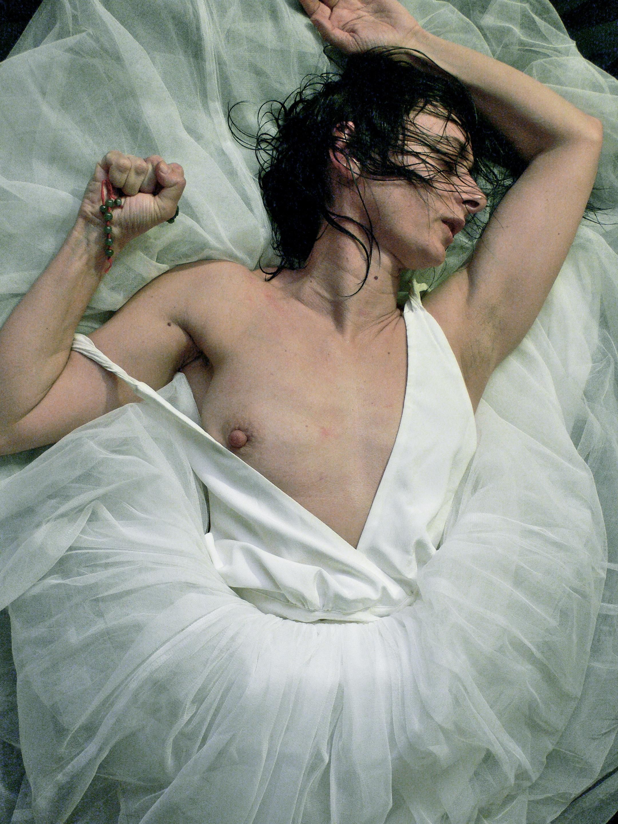 Retrato de Angélica Liddell para el estreno de 'Caridad'