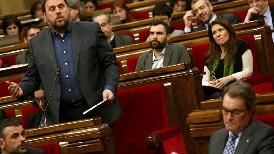El TSJC rechaza la querella de Manos Limpias contra Junqueras al verla infundada
