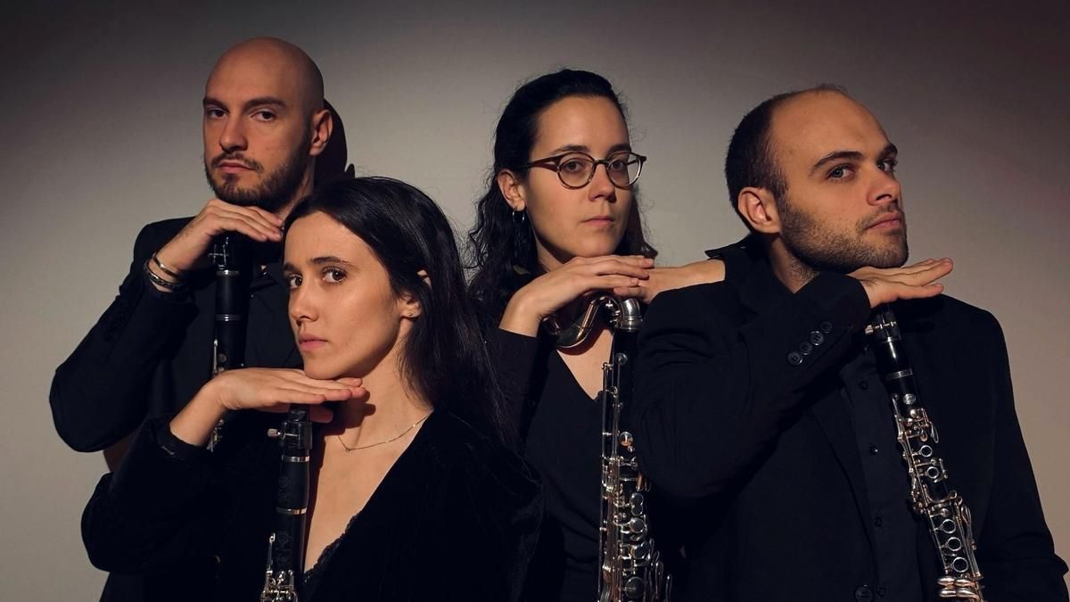 El cuarteto de clarinetes Nivalis ofrece este jueves un concierto en el ciclo Corteza de Encina de Ponferrada