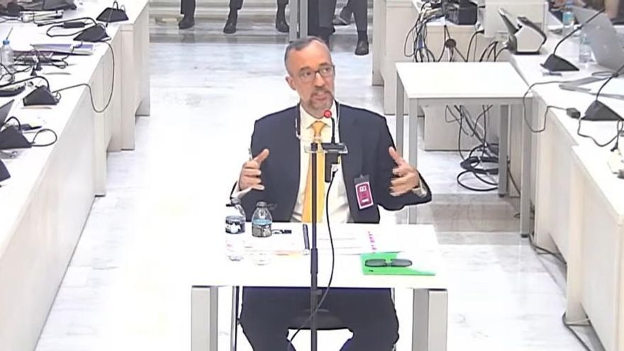 El ex secretario de Estado de Seguridad Francisco Martínez declara en la Audiencia nacional por el juicio de la Kitchen