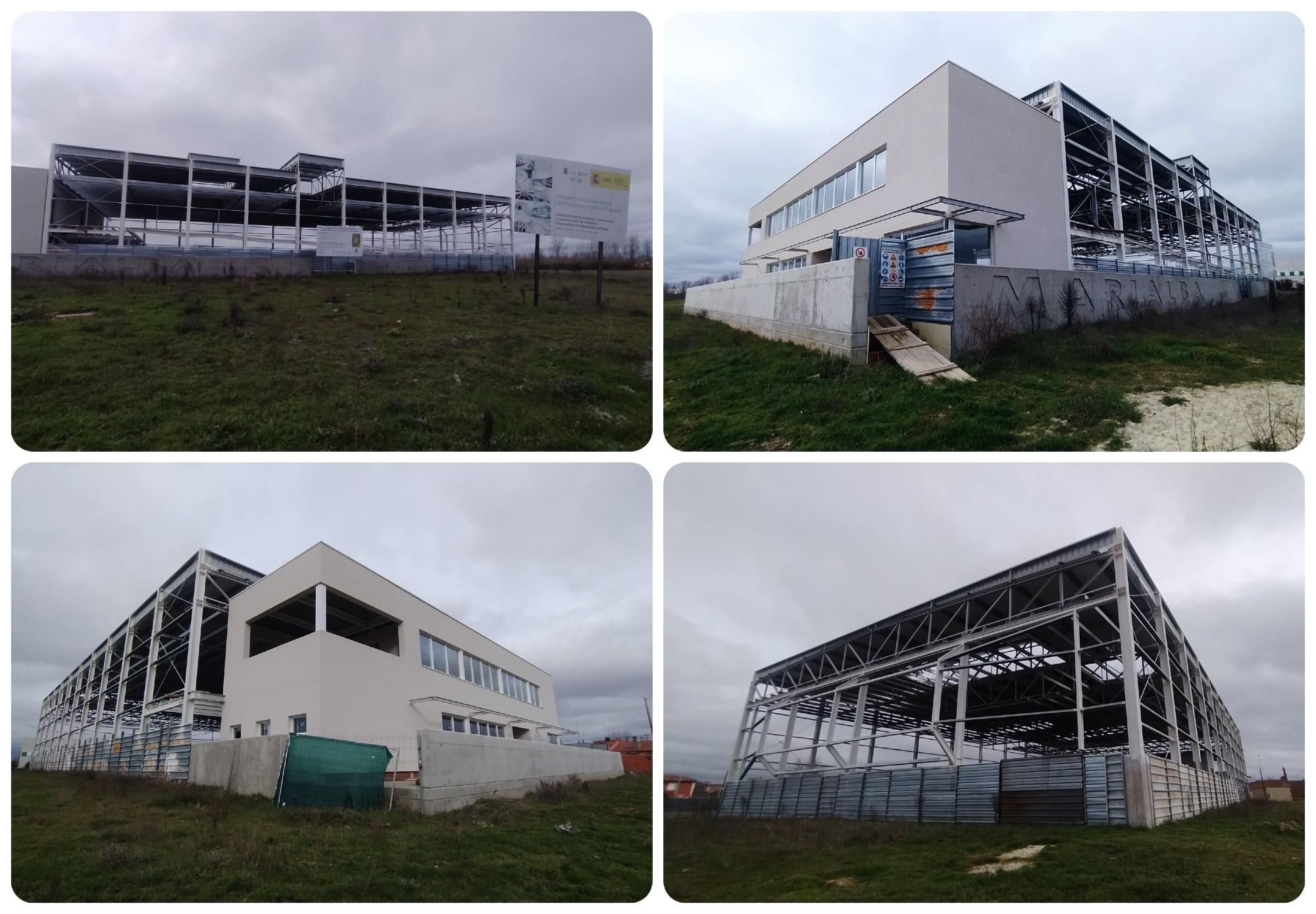 Estado del edificio museístico de la basílica paleocristiana de Marialba.