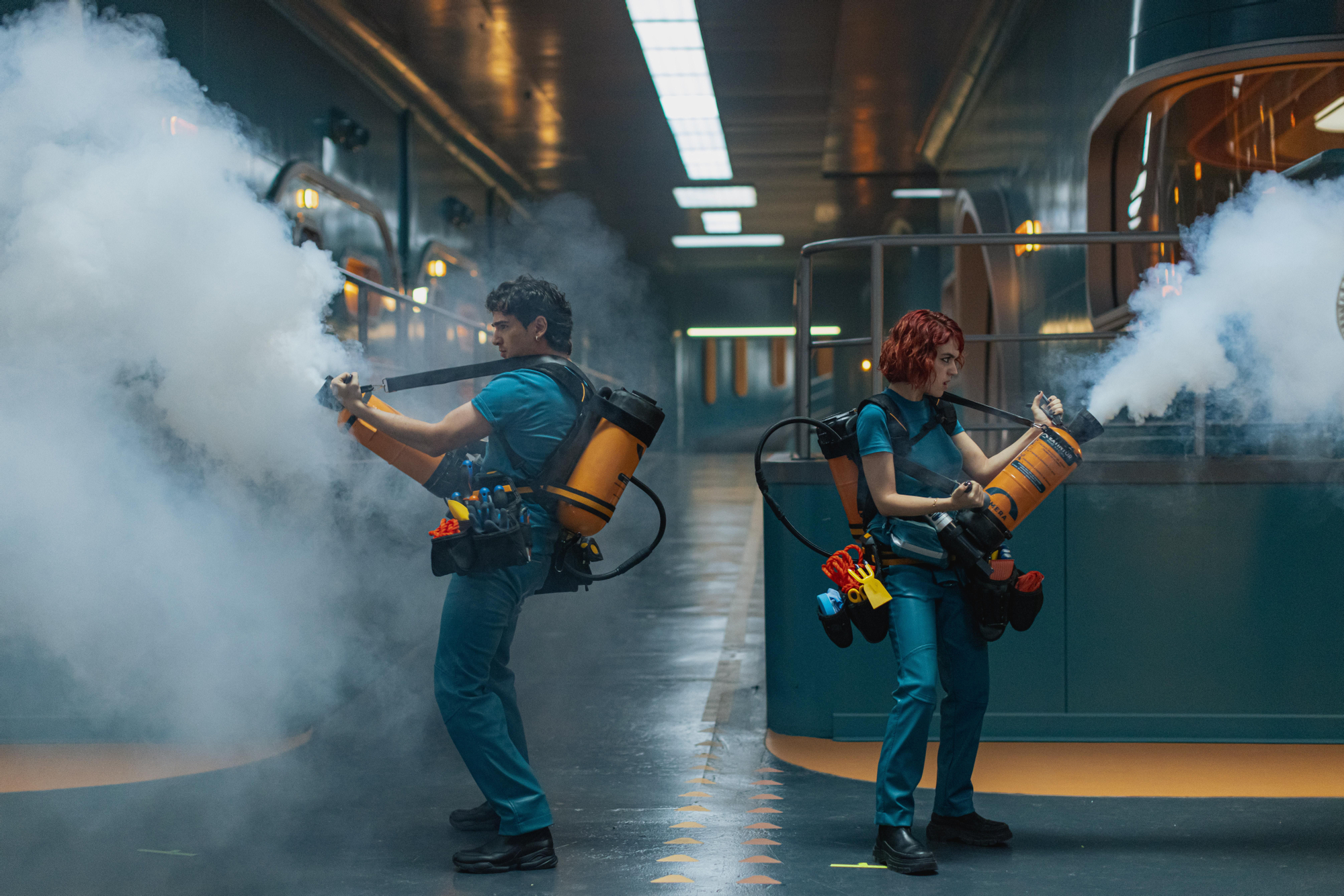 Imágenes promocionales de 'El refugio atómico' en Netflix