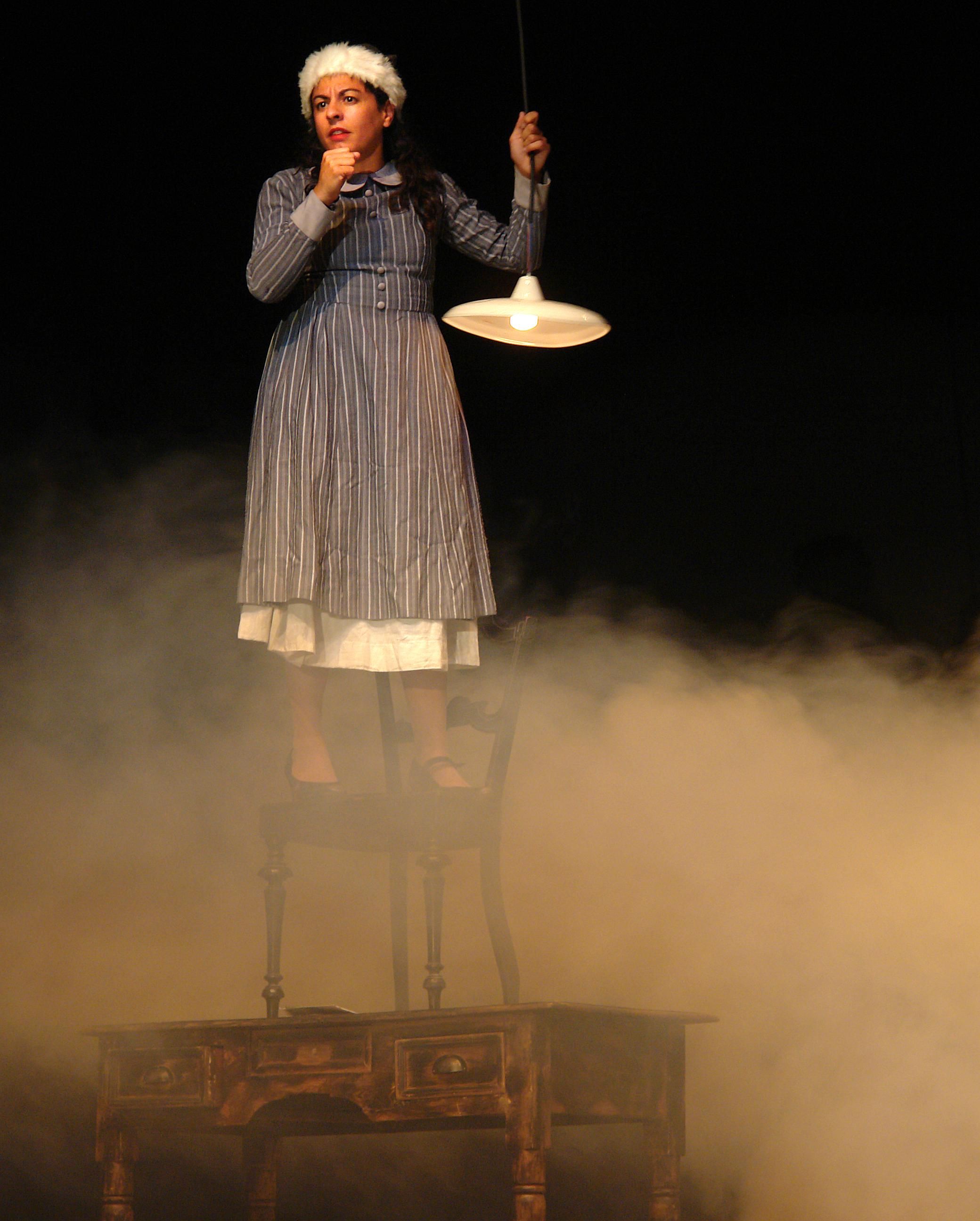Cristina Medina, en el Festival de Teatro de Humor de Araia