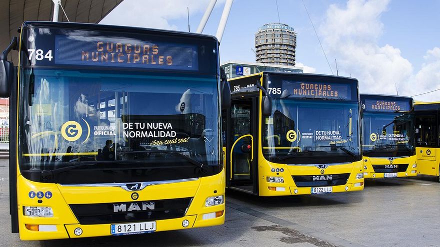 Nuevas guaguas MAN en Las Palmas de Gran Canaria