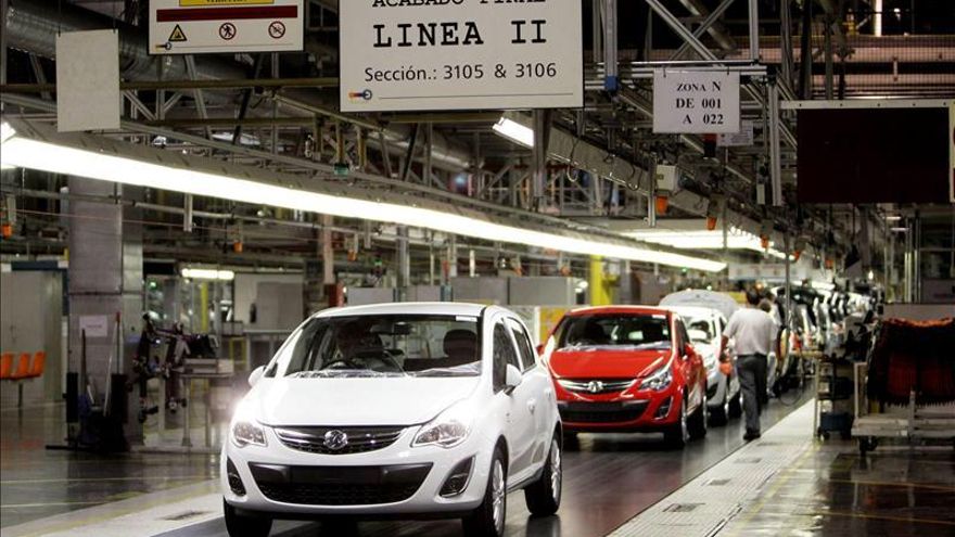 Los pedidos industriales caen el 4 por ciento en octubre y las ventas el 2,6 por ciento