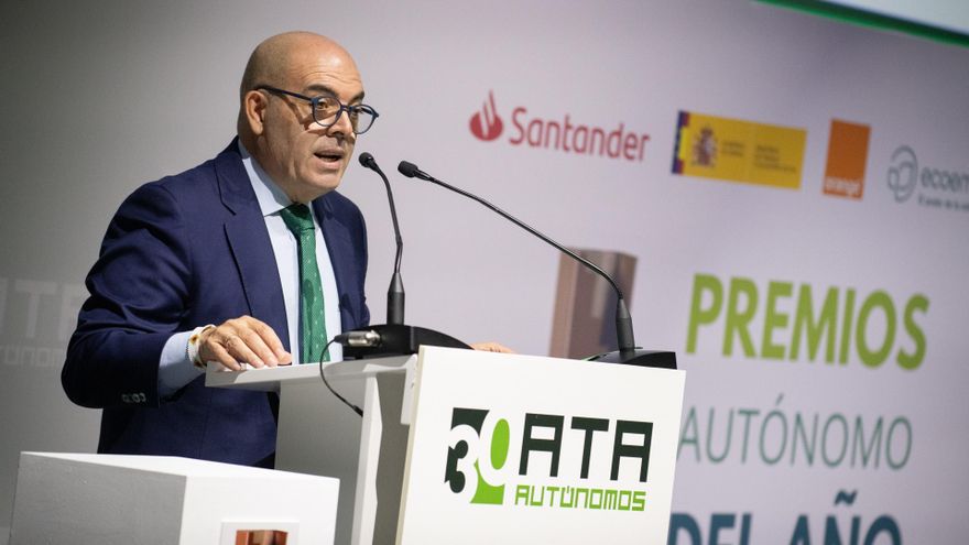 Archivo - El presidente de ATA, Lorenzo Amor