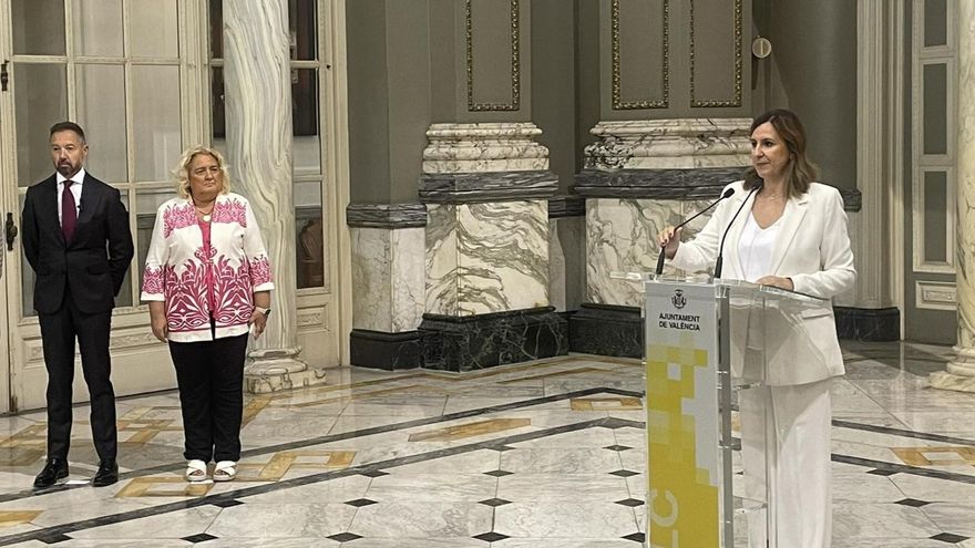 El PP consuma la entrada de la extrema derecha de Vox en el Gobierno del Ayuntamiento de València